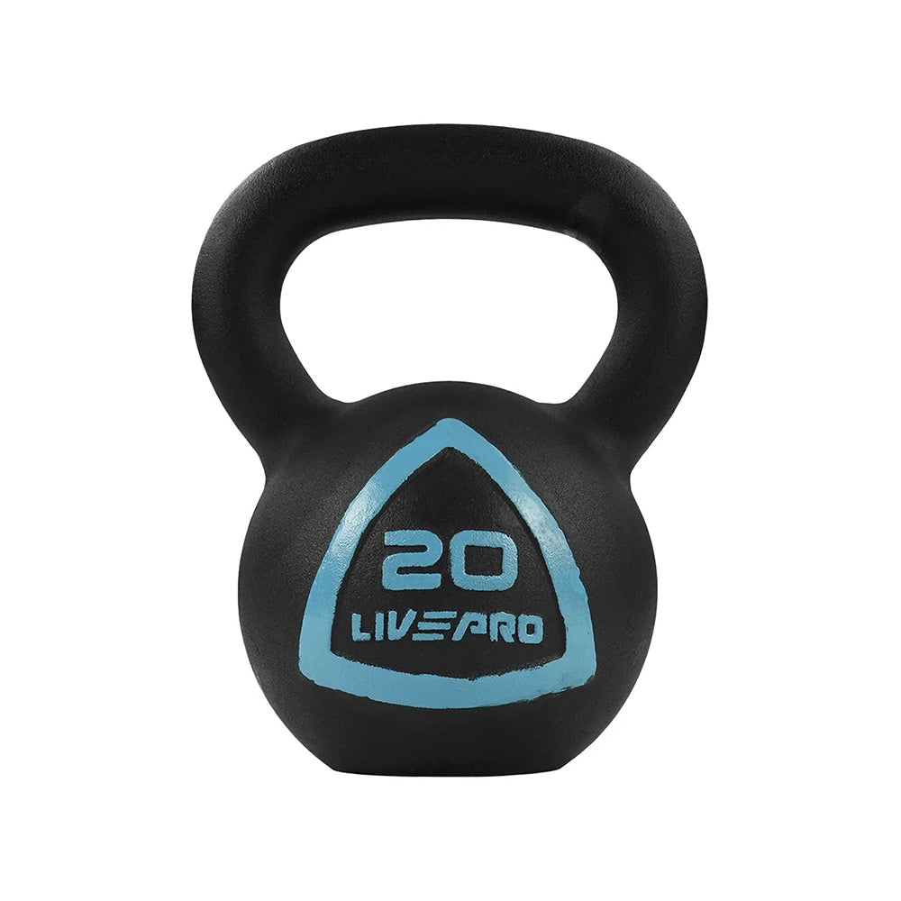 LivePro Cast Iron Kettlebell 4 KG to 28 KG - LP8041