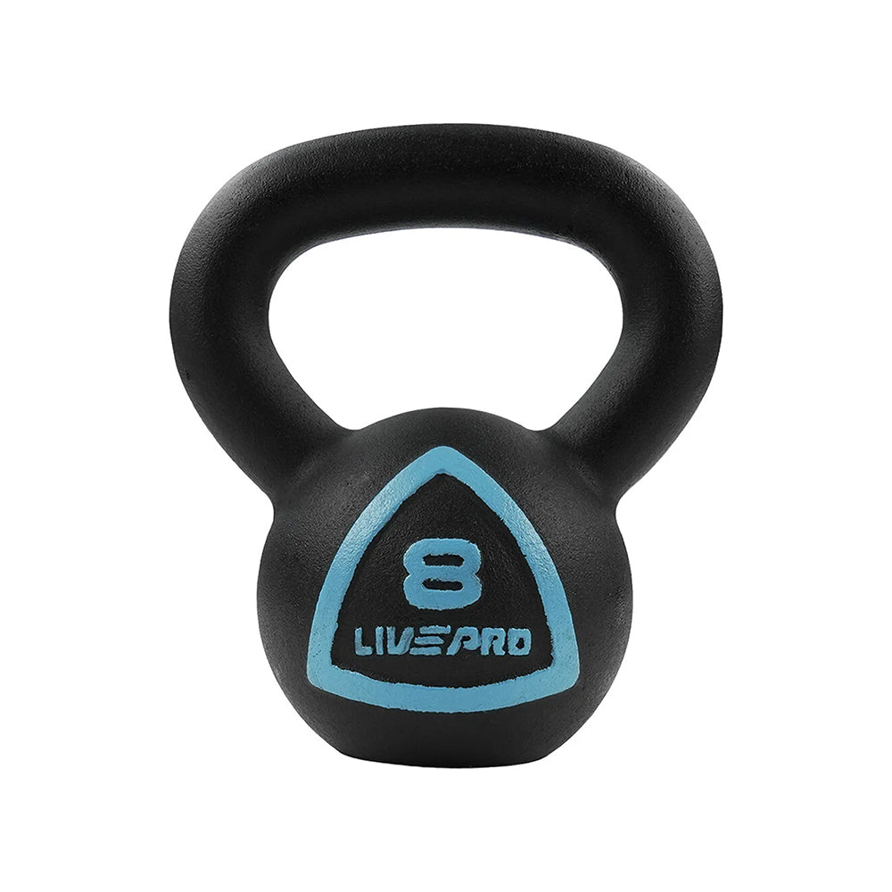 LivePro Cast Iron Kettlebell 4 KG to 28 KG - LP8041