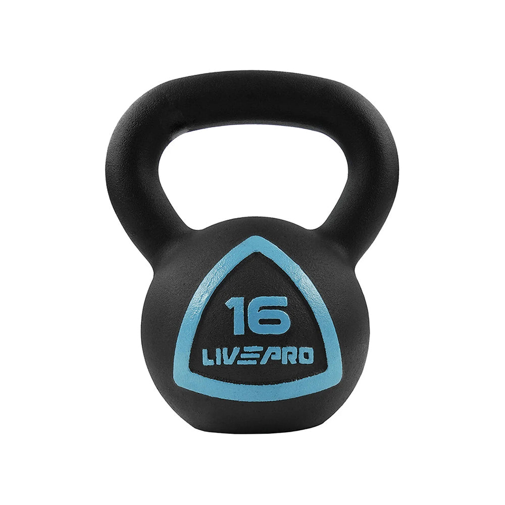 LivePro Cast Iron Kettlebell 4 KG to 28 KG - LP8041