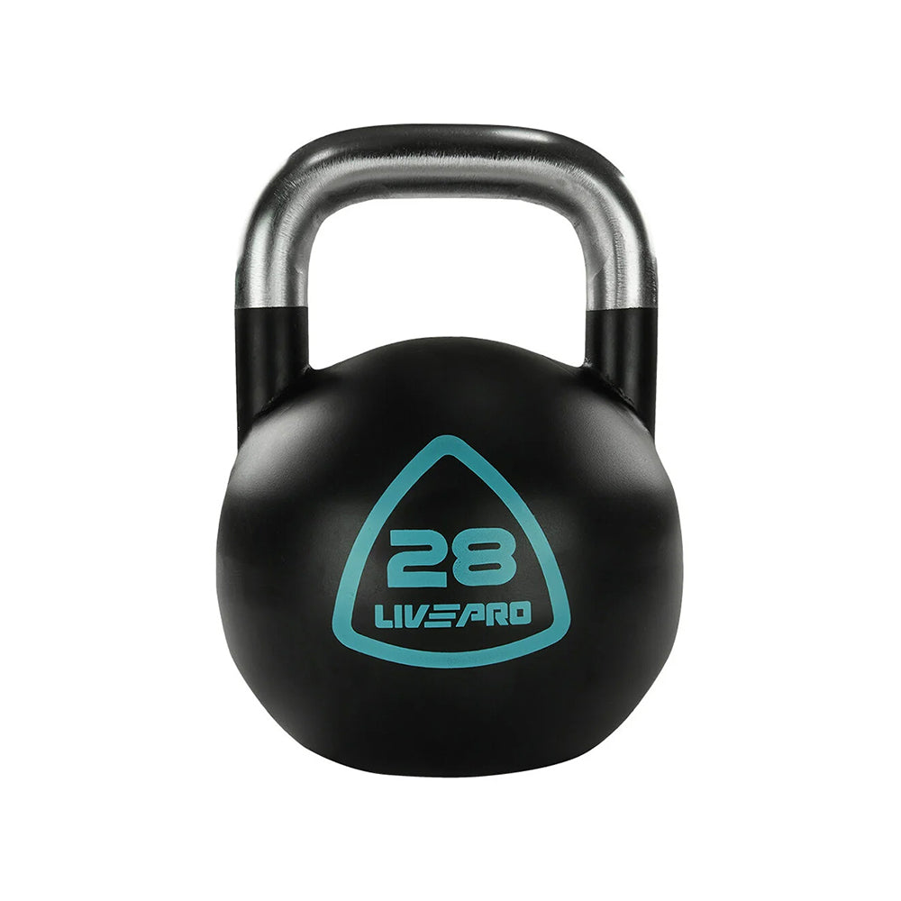 LivePro Steel Competition Kettlebell 4 KG to 28 KG - LP8042