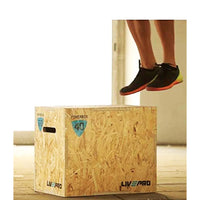 Thumbnail for Livepro 3 In 1 Wooden Plyo Box - LP8150