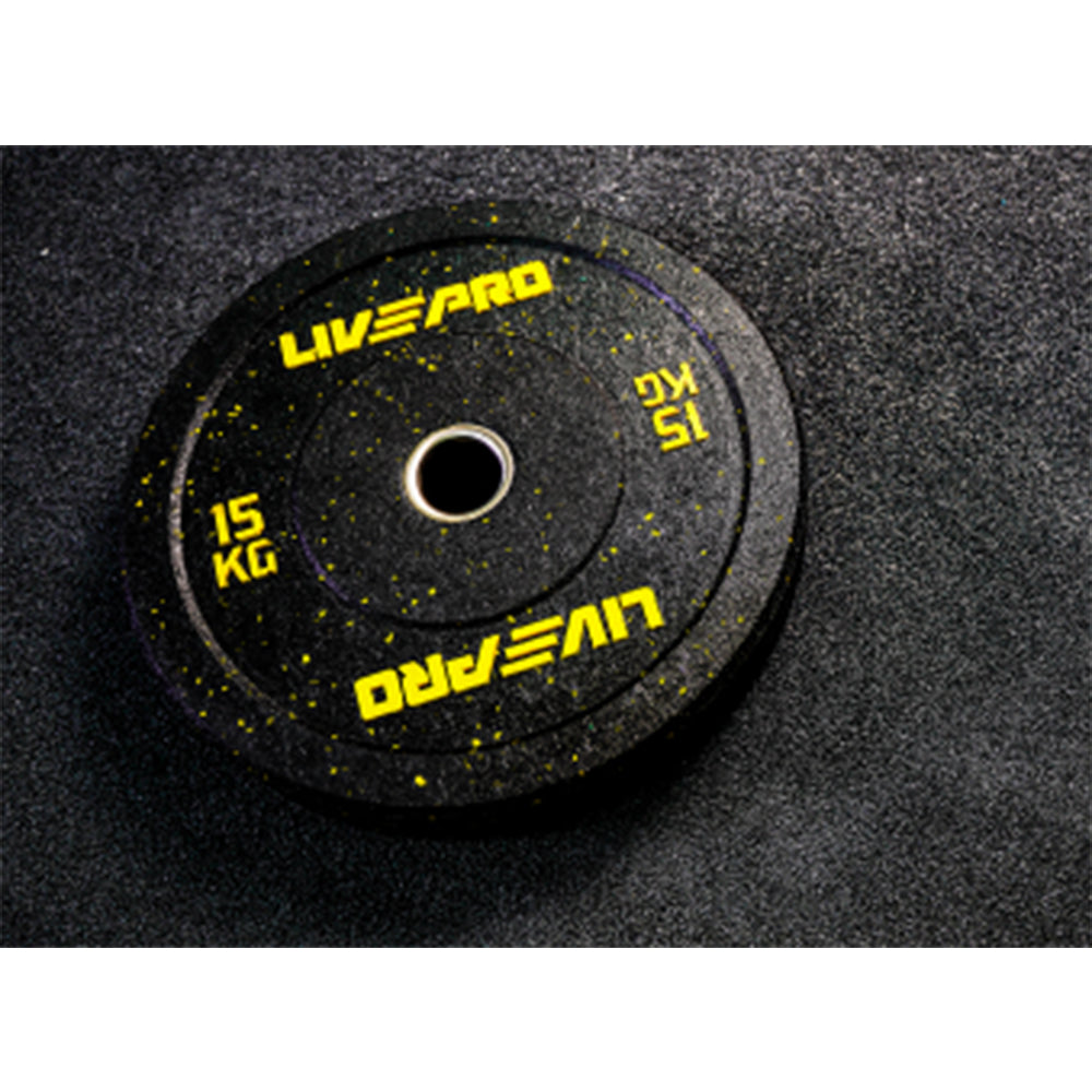 LivePro Premium Bumper Plate 5 KG to 25 KG - LP8026