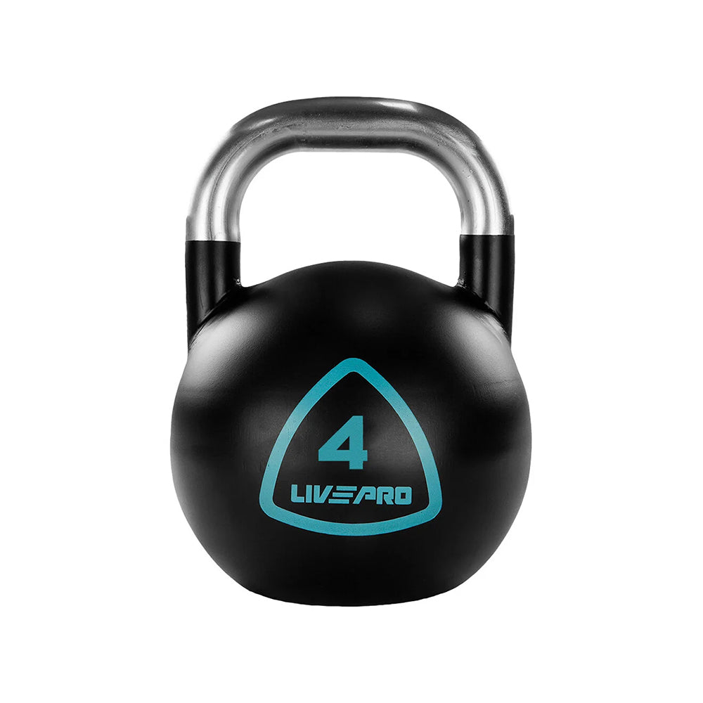 LivePro Steel Competition Kettlebell 4 KG to 28 KG - LP8042