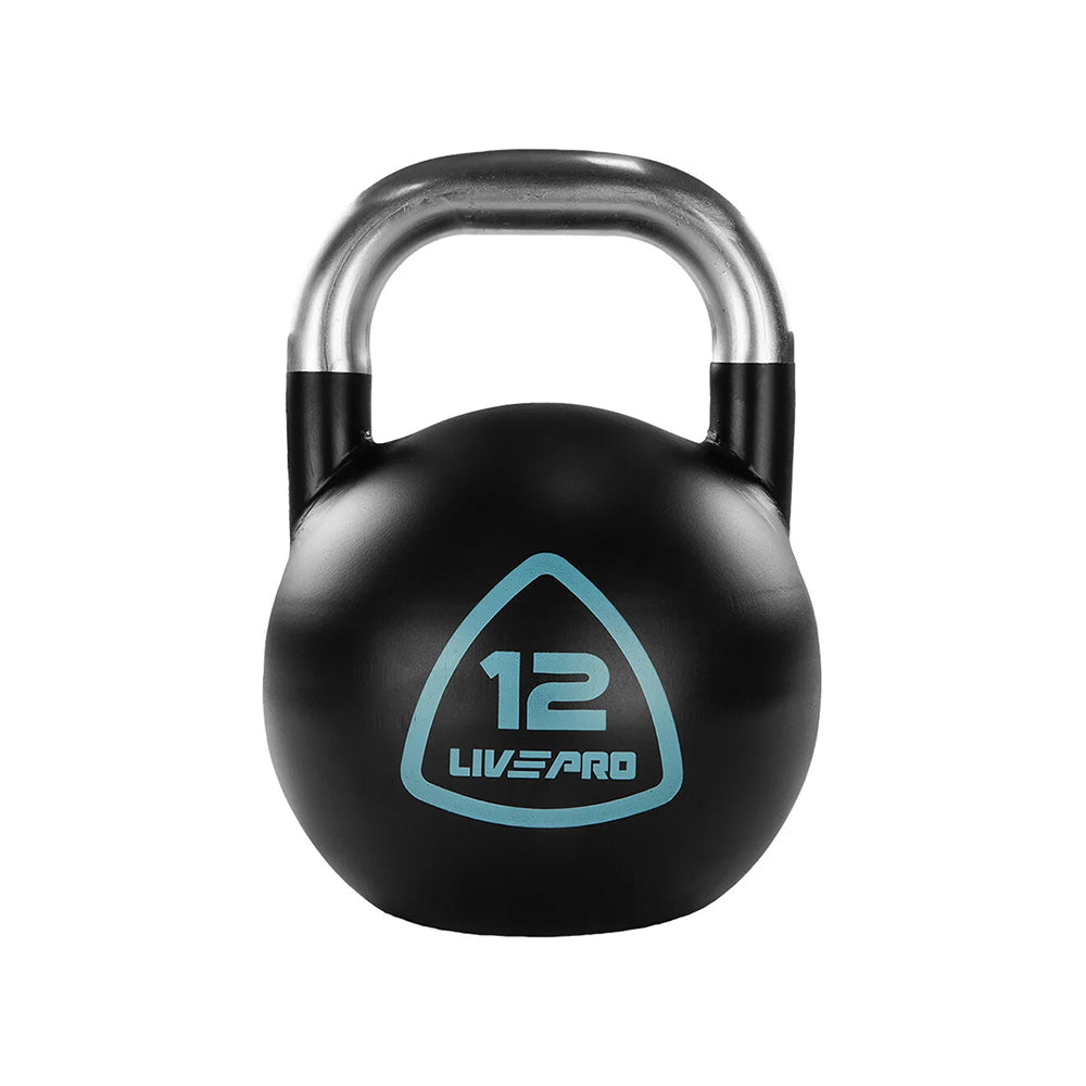 LivePro Steel Competition Kettlebell 4 KG to 28 KG - LP8042