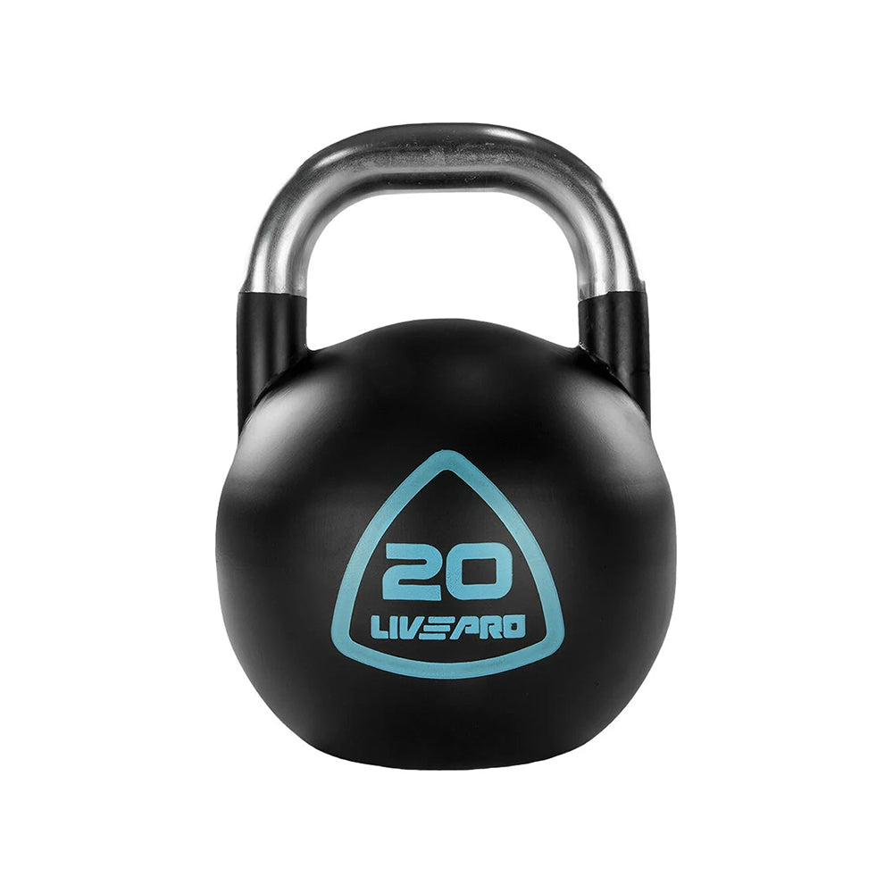 LivePro Steel Competition Kettlebell 4 KG to 28 KG - LP8042