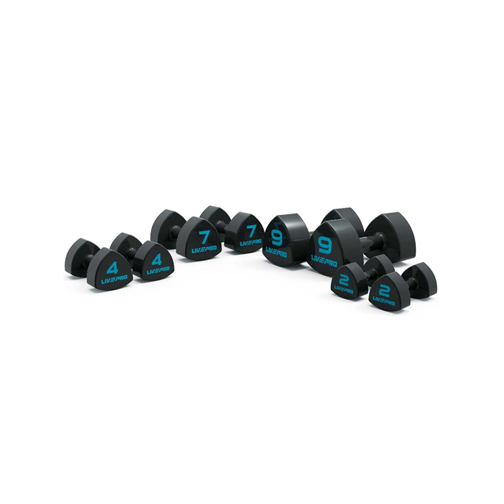 Livepro Studio Dumbbells Set 1 kg - 10 kg - LP8070