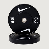 Thumbnail for Nike Strength Black Rubber Bumper Plates (5 KG - 25 KG)