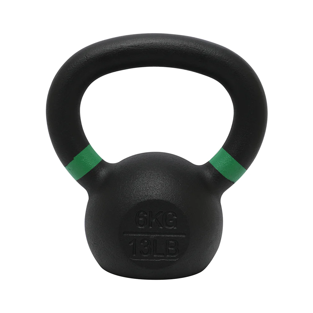 Powder Coated Kettlebell 4 Kg to 10 Kg - Bundle Offer - 6KG