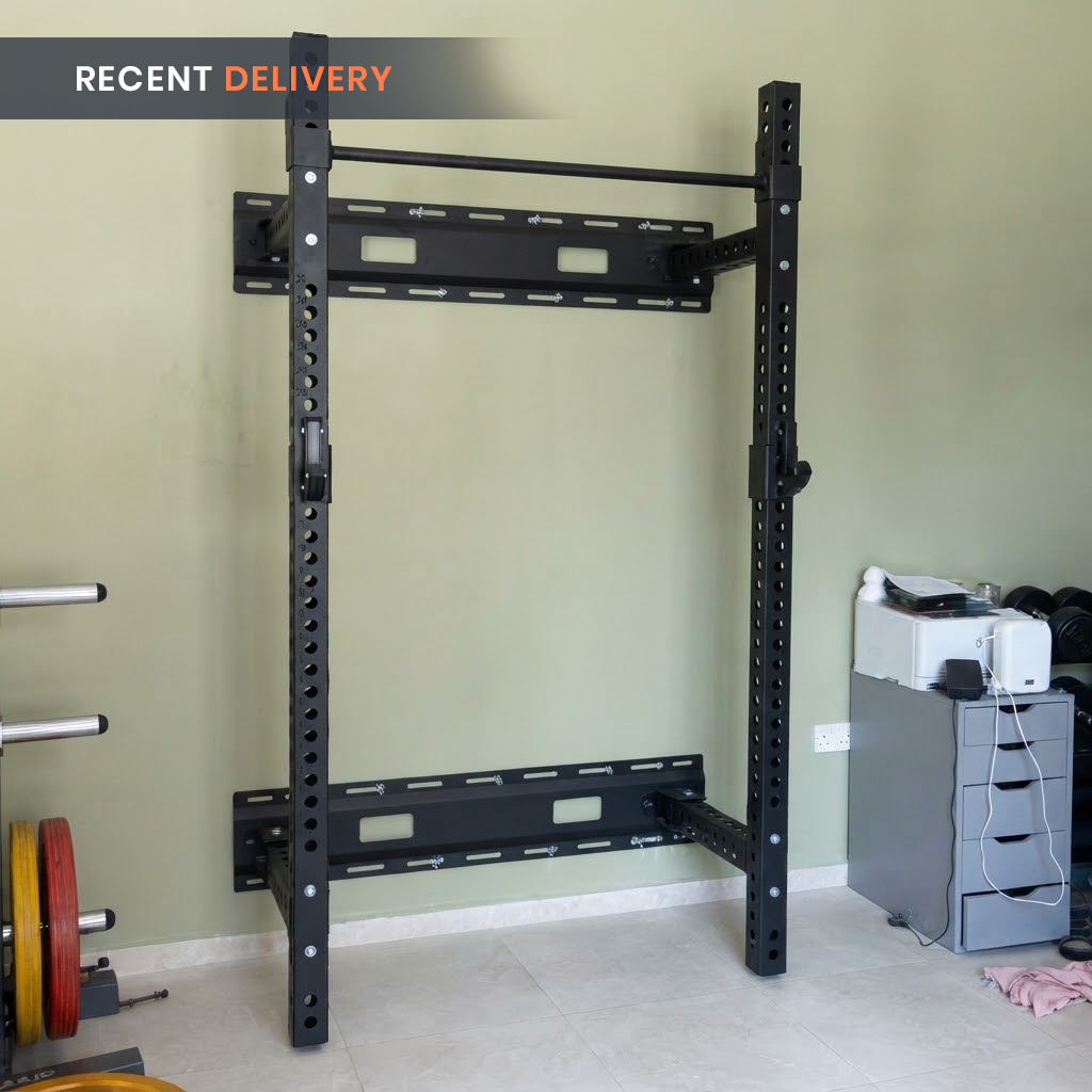 1441 Fitness Foldable Wall Mounted Squat Rack