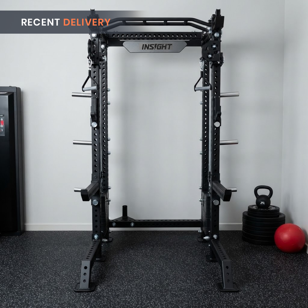 Insight Fitness Half Rack With Dual Pulley RR-HR-75-03