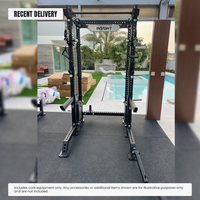 Thumbnail for Insight Fitness Half Rack With Dual Pulley RR-HR-75-03