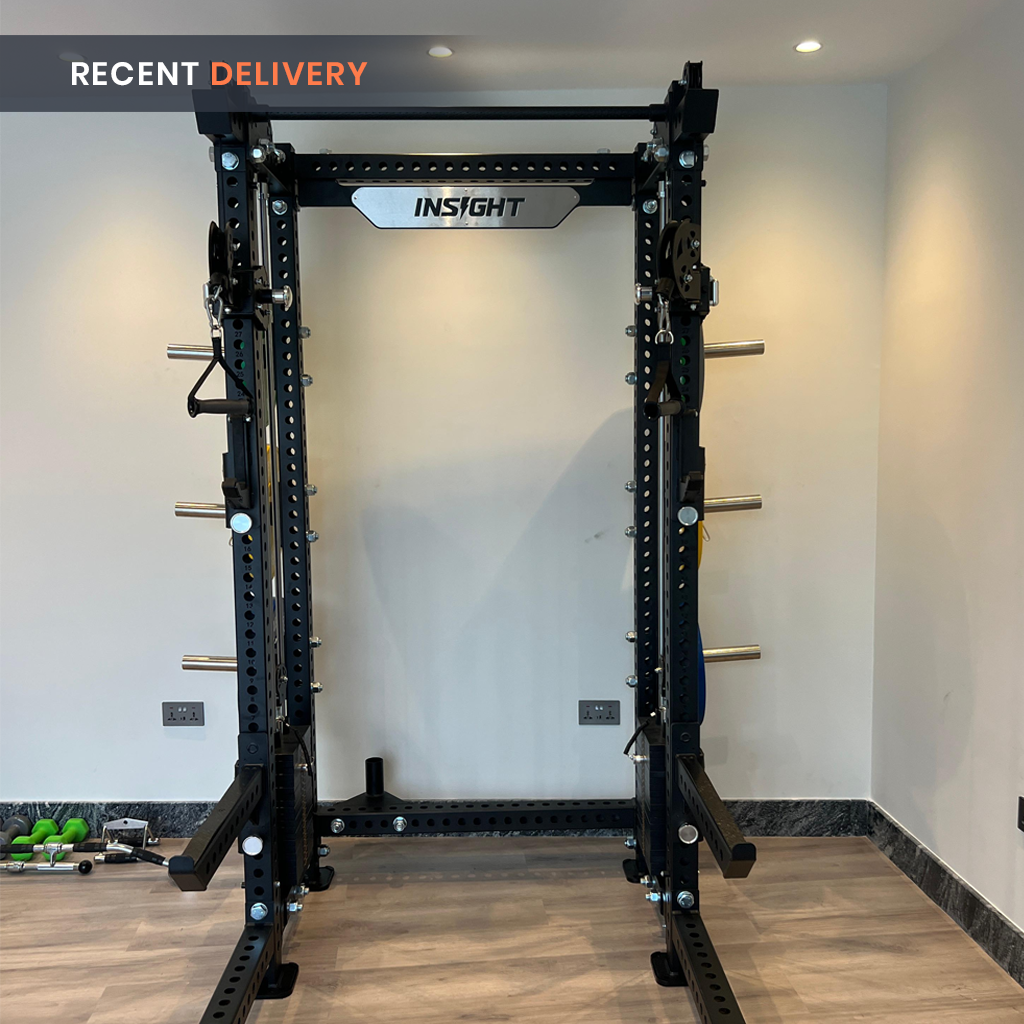 Insight Fitness Half Rack With Dual Pulley RR-HR-75-03