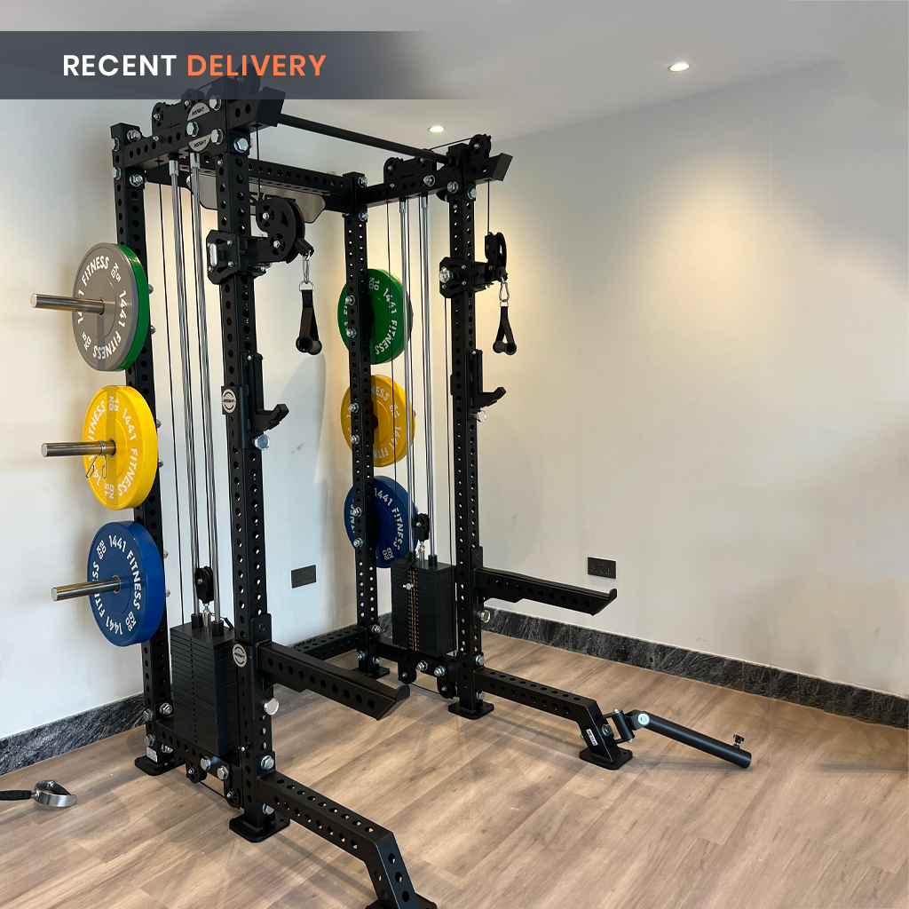 Insight Fitness Half Rack With Dual Pulley RR-HR-75-03