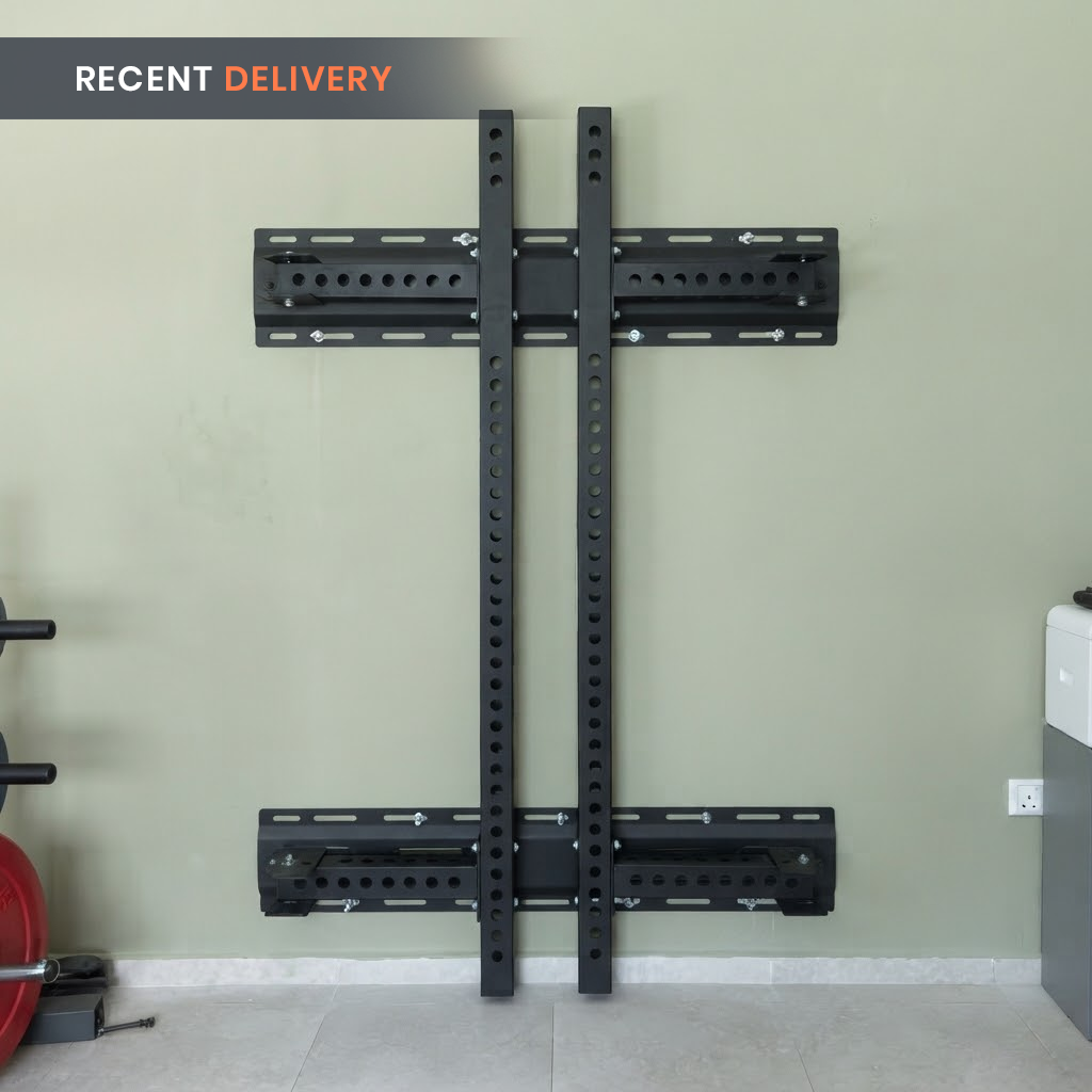 1441 Fitness Foldable Wall Mounted Squat Rack