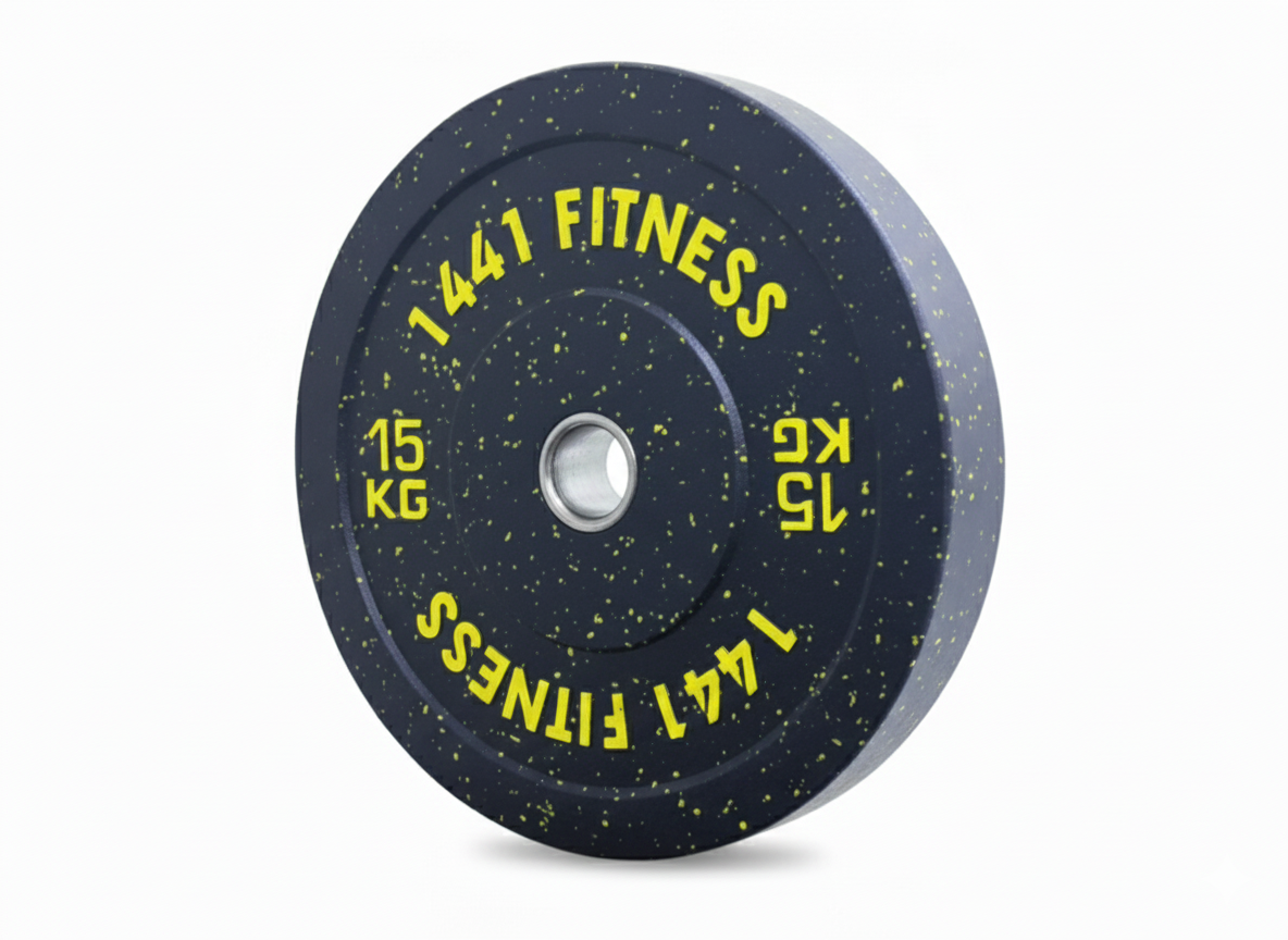 Speckled Bumper Plates Combo - 110 Kg Set - Bundle Offer - 15KG
