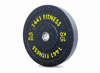 Thumbnail for Speckled Bumper Plates Combo - 110 Kg Set - Bundle Offer - 15KG