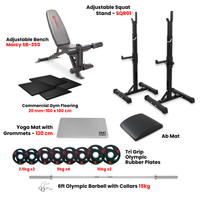 Thumbnail for SQR01 Squat Rack Home Gym Bundle Offer  - 1