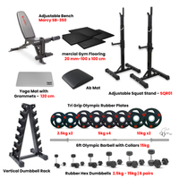 Thumbnail for SQR01 Squat Rack Home Gym Bundle Offer  - 2