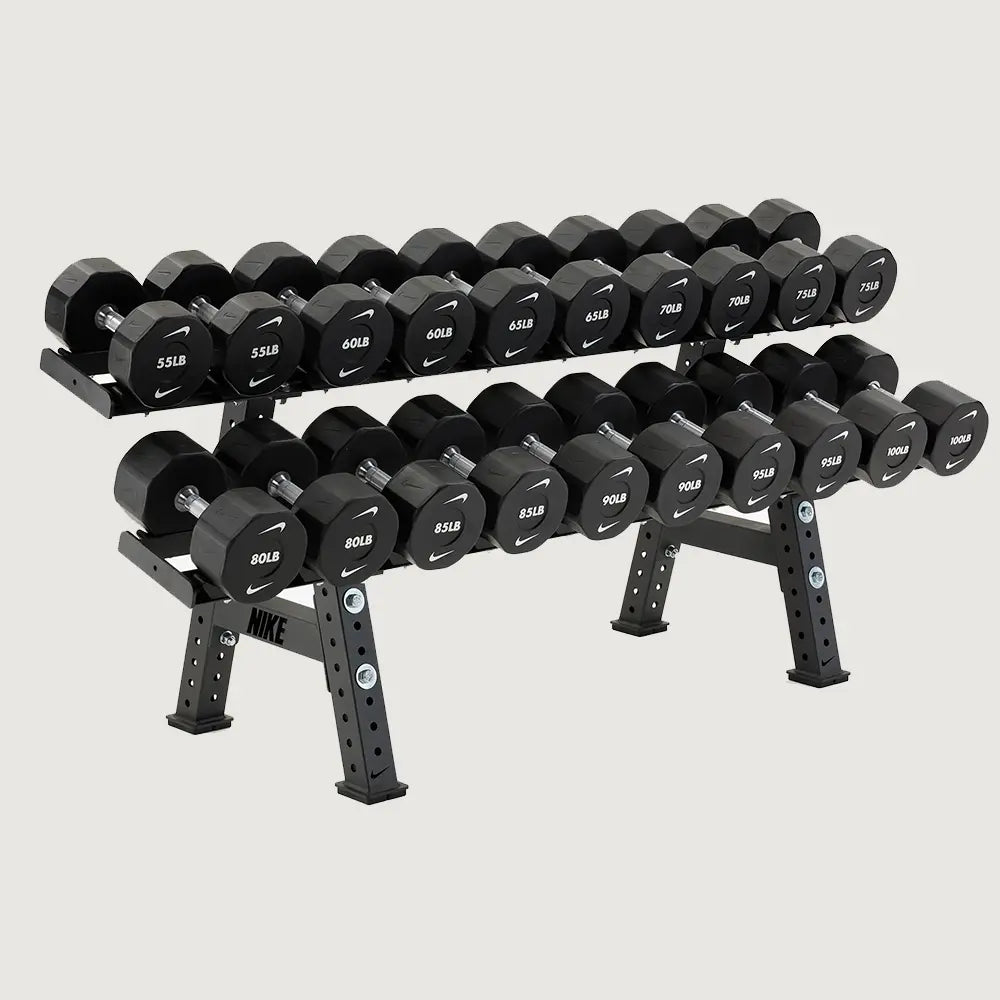 Nike Strength Urethane 2 Tier Dumbbell Rack