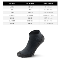 Thumbnail for SKINNERS 2.0 Adults Minimalist Footwear - Anthracite