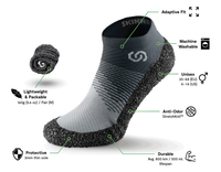 Thumbnail for SKINNERS 2.0 Adults Minimalist Footwear - Stone