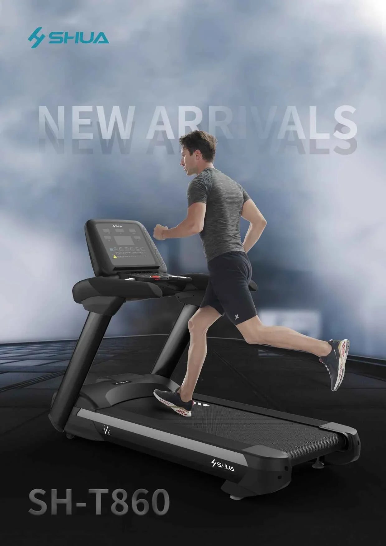 Shua V6 Commercial Treadmill