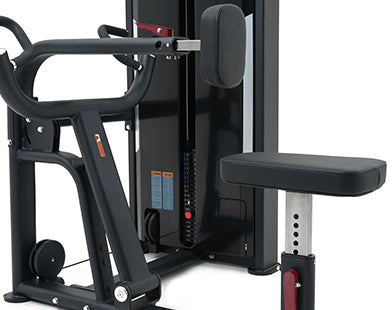 The Insight Fitness Low Row - SA005 and seat on a white background
