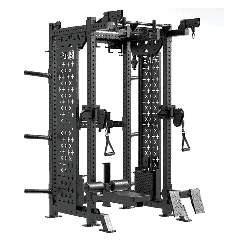 Heavy Duty Gym Tile 20 MM -100 x 100 CM Adjustable Bench A8007 7 Ft Olympic Bar with Rubber Bumper Plates - 80 KG Set Livepro Multi Function & Squat Rack - LP6004