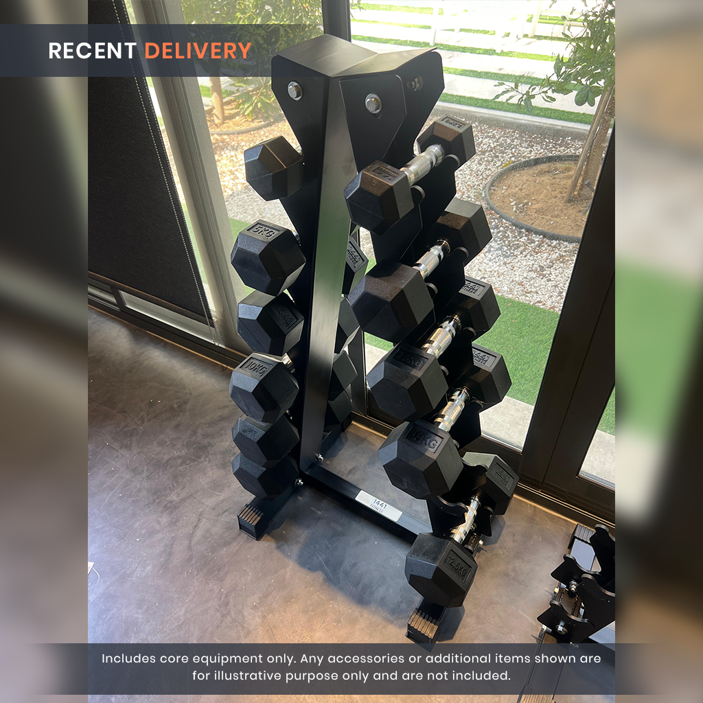 Vertical Dumbbell Rack - 6 Pairs
