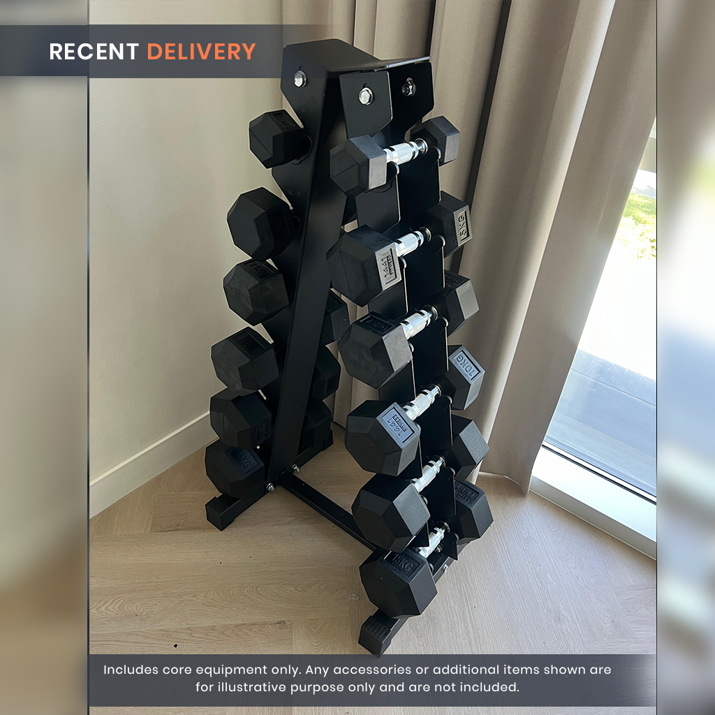 Vertical Dumbbell Rack - 6 Pairs