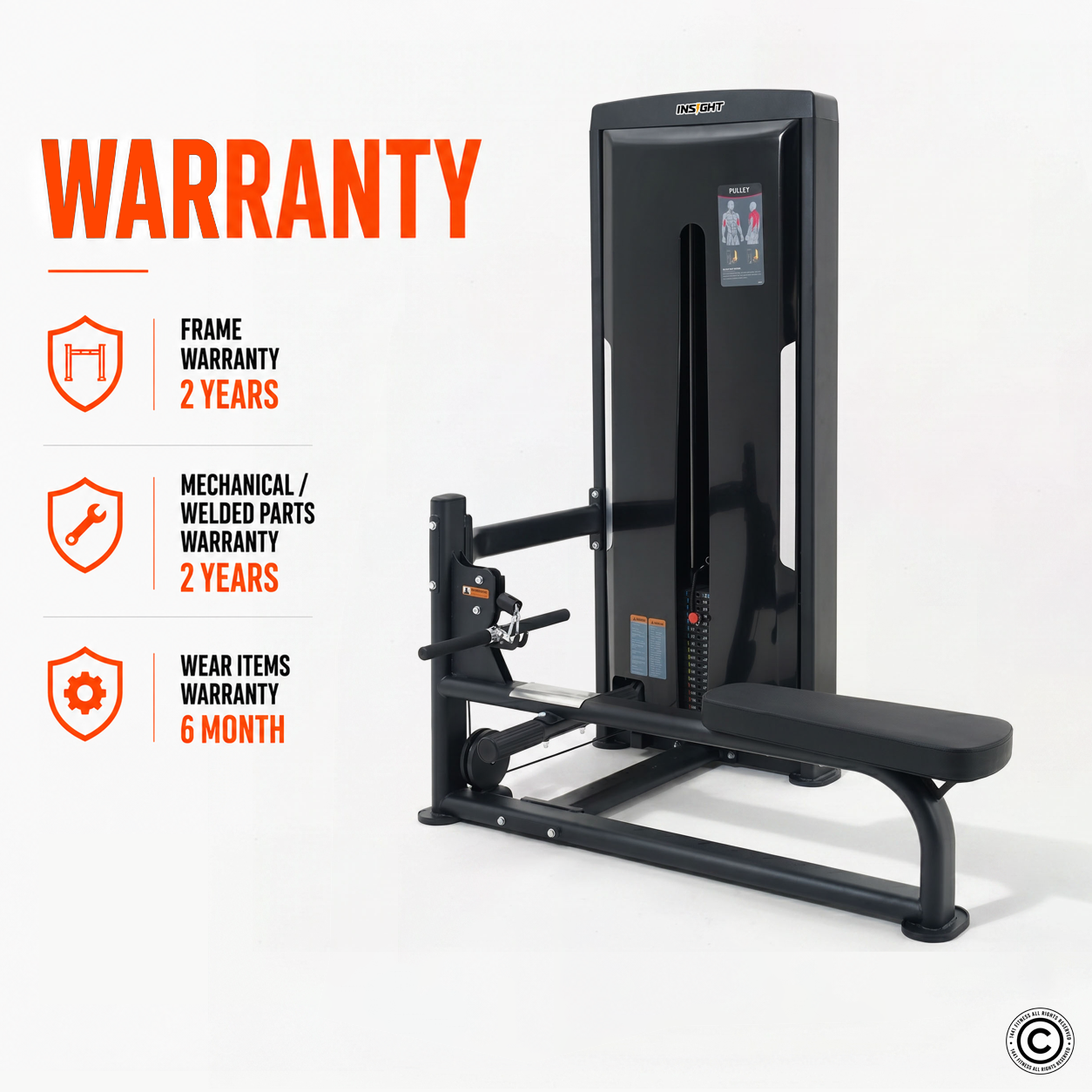 Insight Fitness SA Series Low Row - SA012
