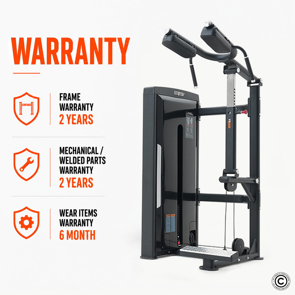 Insight Fitness Standing Calf Raise - SA019