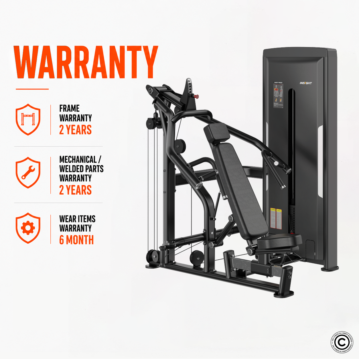 Insight Fitness Multi Chest Press - SA043