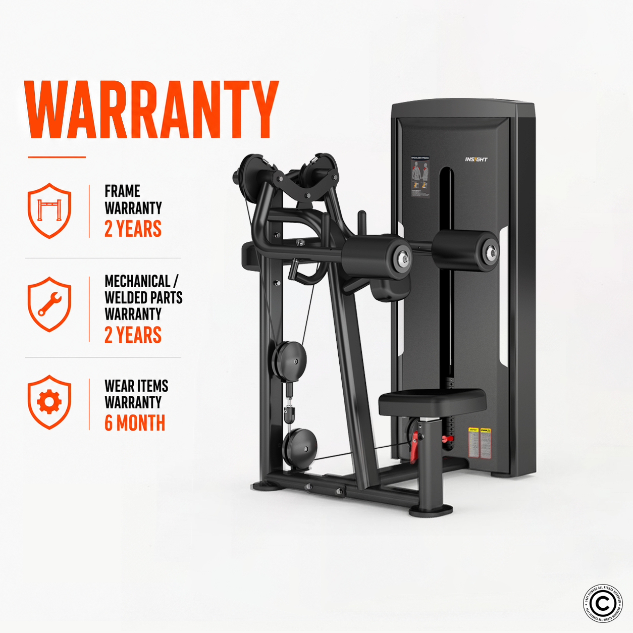 Insight Fitness Lateral Raise - SA034
