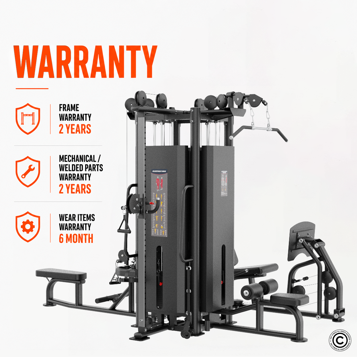 Insight Fitness 4 Station Multi Gym - SA023