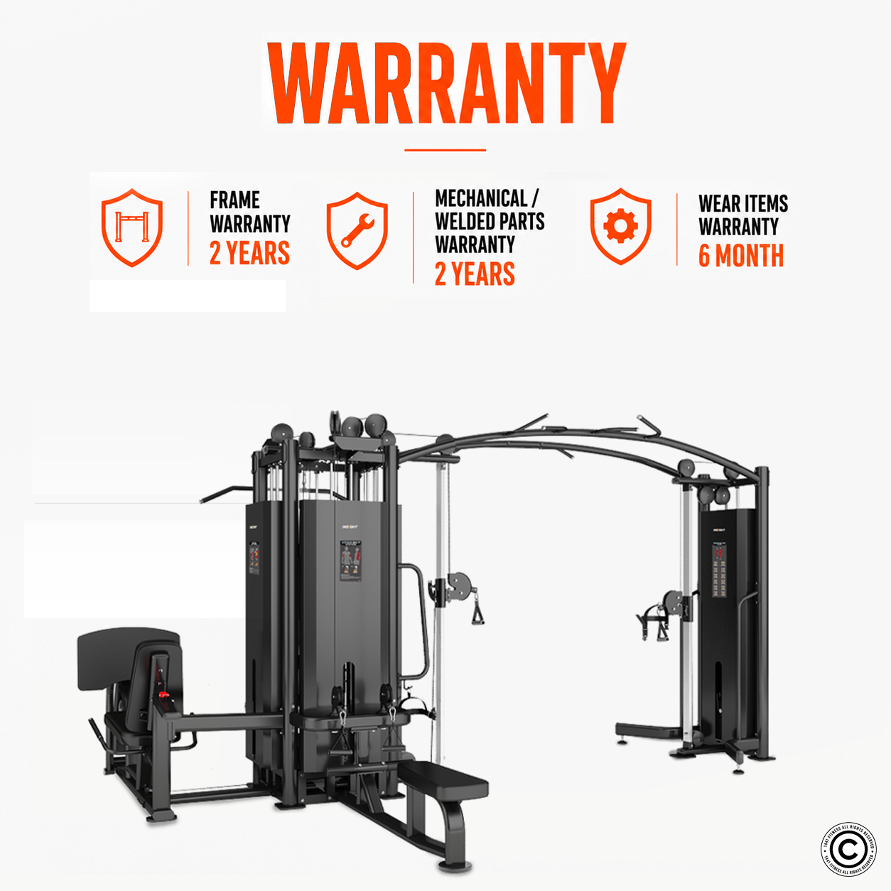 Insight Fitness 5 Stack Multi Station - SA038
