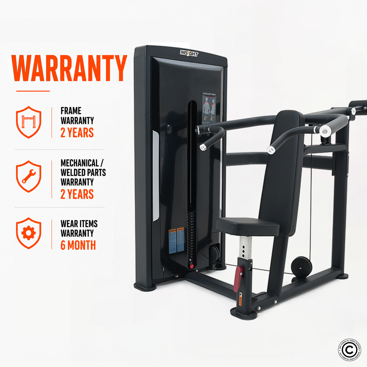 Insight Fitness Shoulder Press - SA004