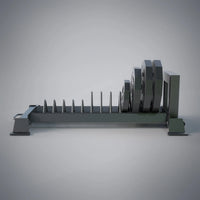 Thumbnail for DHZ Fitness Weight Plates Rack - E6233