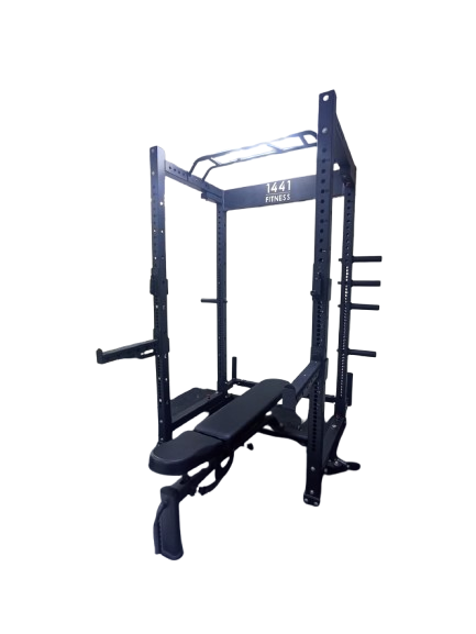 1441 Fitness Power Cage Squat Rack - 41FG04