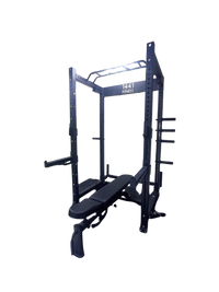 Thumbnail for 1441 Fitness Power Cage Squat Rack - 41FG04