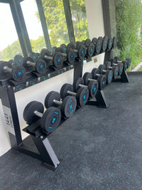Thumbnail for 1441 Fitness 2 Tier Hex Dumbbell Rack