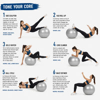 Thumbnail for 1441 Fitness Anti-Burst Gymnastic Ball