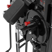 Thumbnail for Close-up of Insight Fitness SA054 red and black parts