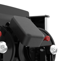 Thumbnail for Close-up of aInsight Fitness SA054 with a gray seat and red accents