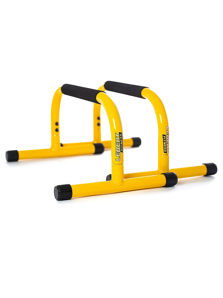 Lebert Fitness Parallettes Push Up Dip Stand (12''H x 25''L x 16''W)