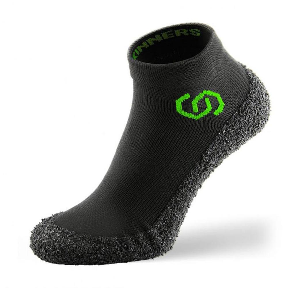 Skinners Socks Ultra-Light for Running, Hiking, Yoga Travel Gree