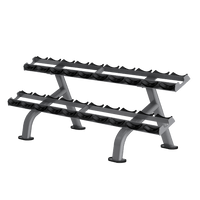 Thumbnail for Insight Fitness 2 Tier Dumbbell Rack - DR012