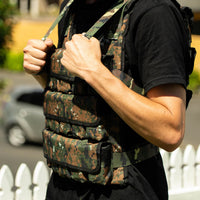 Thumbnail for 1441 Fitness Camouflage Adjustable Weight Vest (10 - 30 Kg)