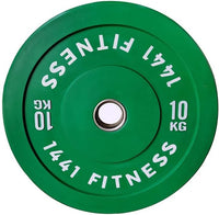 Thumbnail for Premium Color Bumper Plates with 7 Ft Olympic Bar - 120 Kg Set - Bundle Offer - 10KG