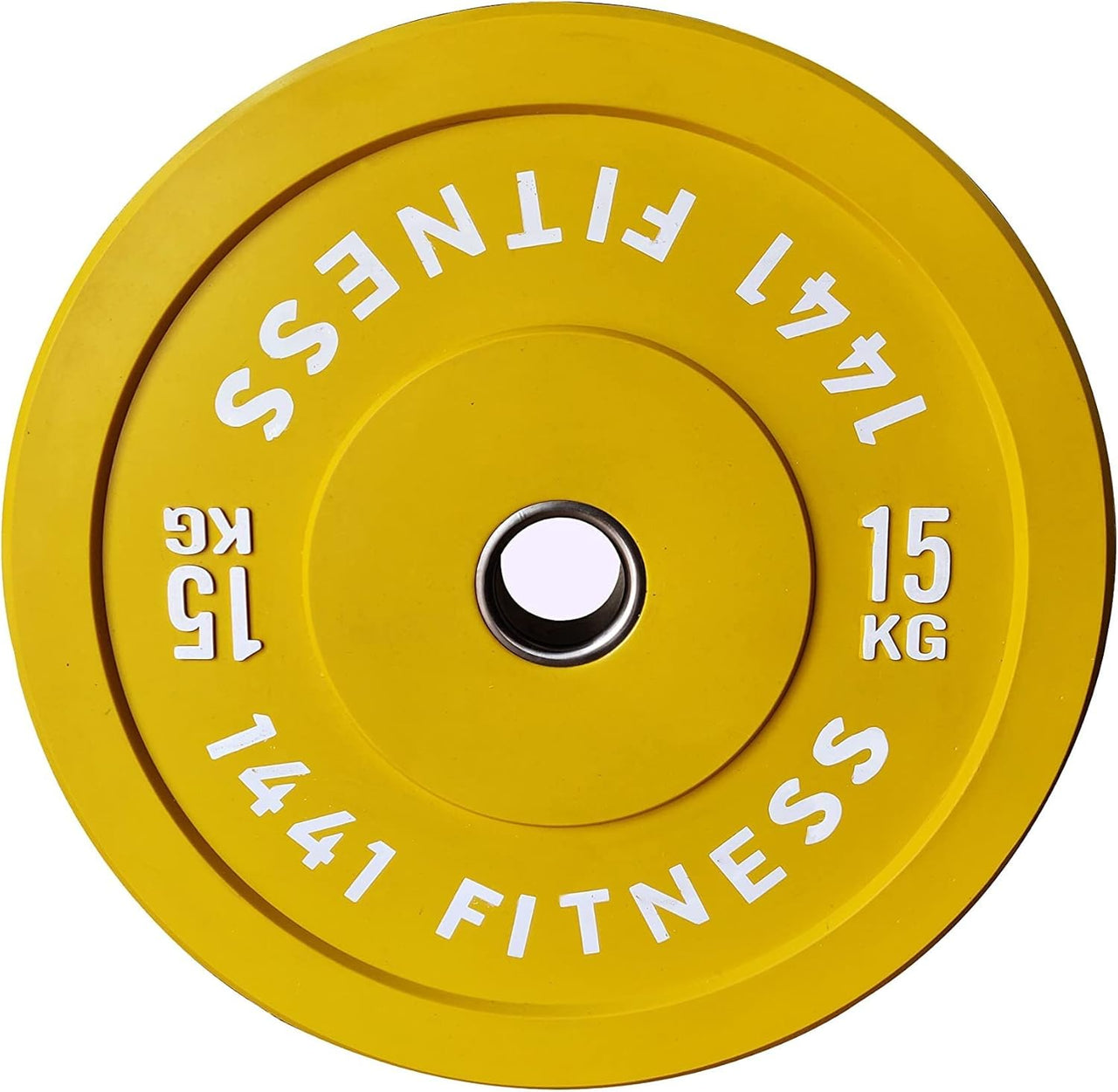 Premium Color Bumper Plates with 7 Ft Olympic Bar - 130 Kg Set - Bundle Offer - 15KG